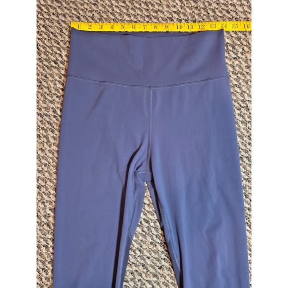 Vuori Women’s Colorblock Leggings Blue/Gray Lg Yoga Pants Athletic Activewear - Picture 5 of 6